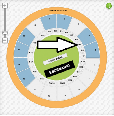 ONE DIRECTION MADRID dia 25/05/2012 PREMIUM GOLDEN TICKET